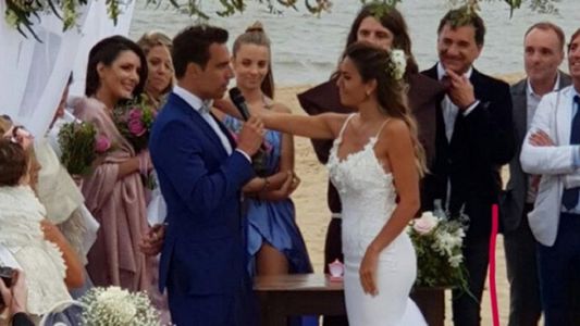 Así fue la fiesta de casamiento de Floppy Tesouro y Rodrigo Fernández Prieto