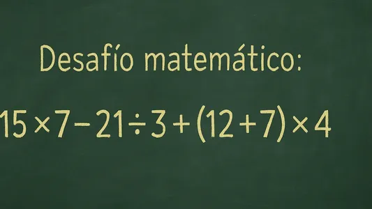 Desafío matemático: la cuenta que parece fácil, pero muchos no logran resolver
