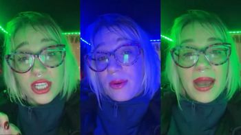 el mal momento que vivio la tana de gran hermano durante los festejos de argentina: me quemaron...