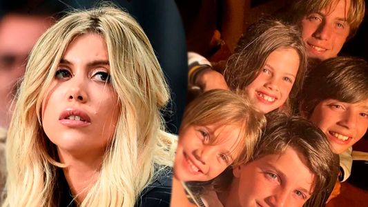 Otro golpe para Wanda Nara: uno de sus hijos sufrió un fuerte accidente