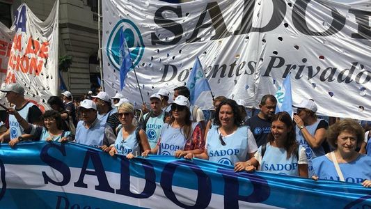 Sindicatos docentes reclamaron apertura de paritarias frente a los variados conflictos salariales