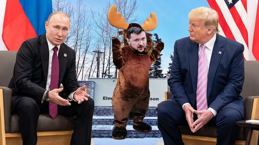 ¿Zelensky disfrazado? La sorpresiva aparición en la previa de la cumbre Trump-Putin