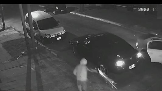 Un vecino enfrentó a los tiros a un grupo de delincuentes armados en San Justo