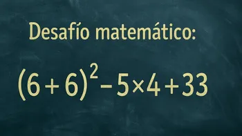 La regla esencial para resolver este desafío matemático es conocido como PEMDAS (por sus siglas en inglés) o jerarquía de operaciones.