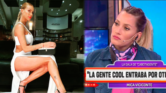 Mica Viciconte relató cómo fue el encuentro con Nicole Neumann