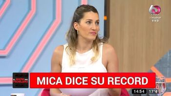 Nicole reveló el promedio sexual que tenía con Cubero: la picante respuesta de Mica Viciconte