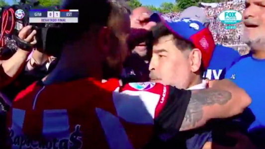 Maradona vs Gata Fernández, capítulo II: el delantero le pidió perdón, pero terminó todo mal