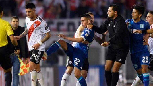 Se confirmó la sanción de Enzo Pérez: se pierde toda la serie de cuartos de final de la copa Libertadores frente a Independiente