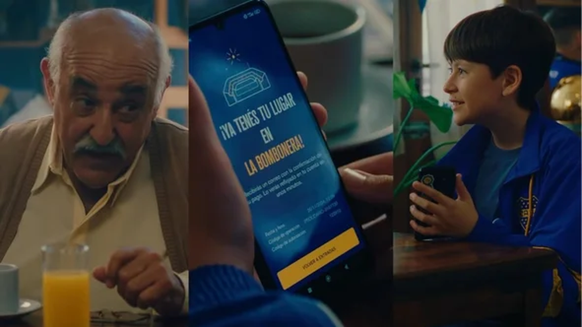 El video que promocionó la nueva aplicación de Boca. (Foto: NA)