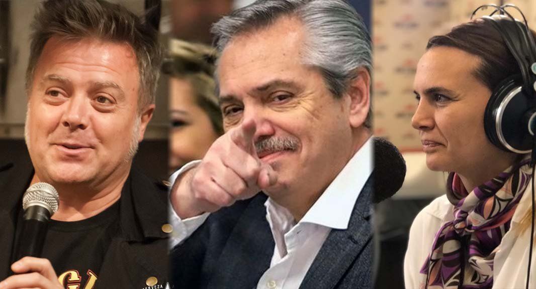 El cruce entre Amalia Granata y Juanchi Baleirón por la fiesta de asunción de Alberto Fernández
