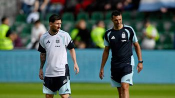 Lionel Messi tiene su última práctica con la Selección argentina antes de su despedida