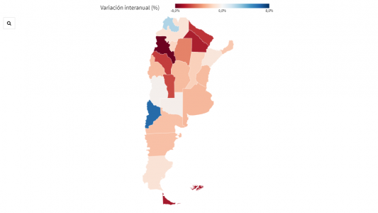 Mapa del empleo: solo dos provincias generaron trabajo privado en 2018