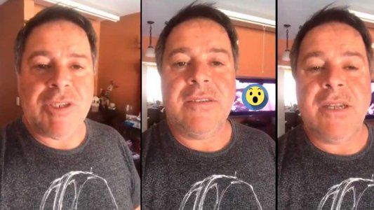 Carna grabó un saludo navideño mientras miraba porno