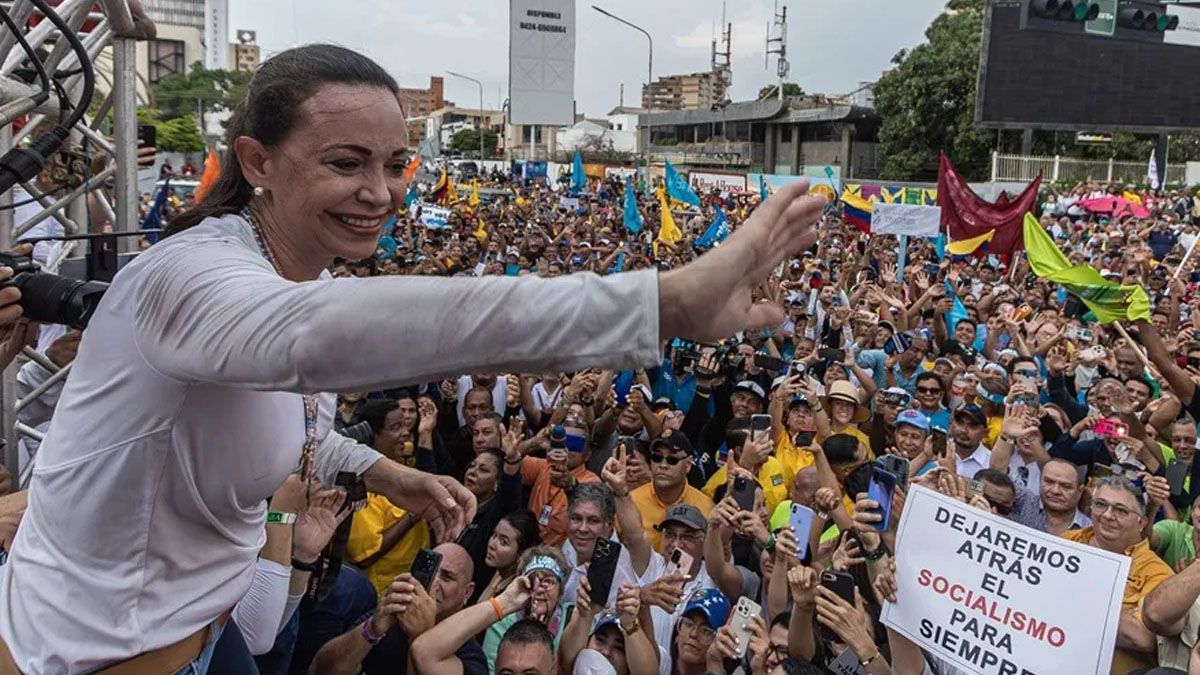 Corina Machado será investigada por traición a la patria. (Foto archivo)