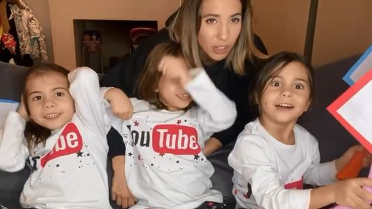 Las hijas de Cinthia Fernández debutaron como youtubers: Queremos ser millonarias