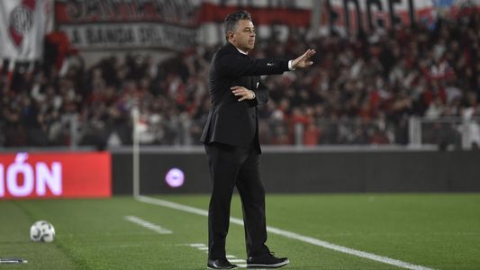 Con algunas dudas, el once de River para enfrentar a Talleres en el Monumental