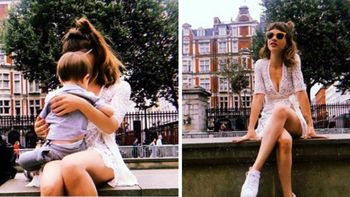 Álbum de fotos: el viaje de Celeste Cid con sus hijos a Holanda e Inglaterra