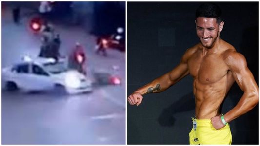 Me gatillaron en la cara: el dramático testimonio del joven chocado por una caravana de motos