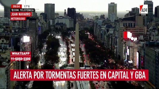 Cómo seguirá la tormenta durante el fin de semana