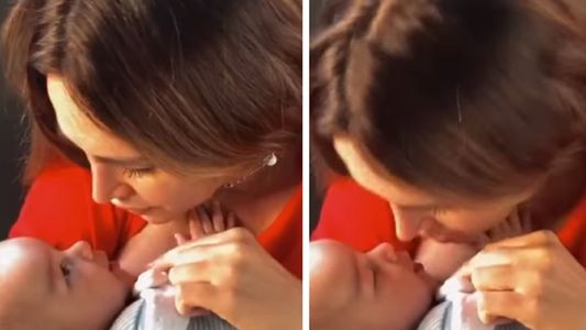 La emoción de Belén Francese por los 7 meses de Vitto: Mi bebé siempre