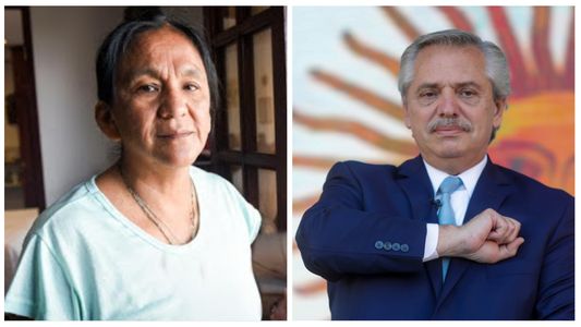 Alberto Fernández suspendió su agenda y viajó a Jujuy para visitar a Milagro Sala