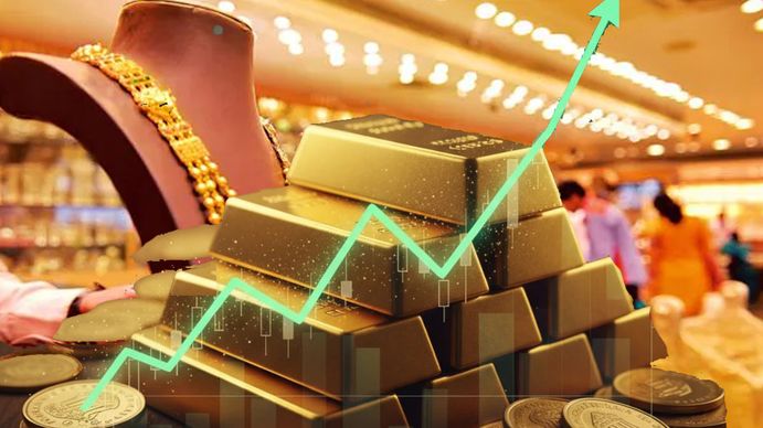 Récord histórico del oro: se acerca por primera vez a los USD 4.900 la onza