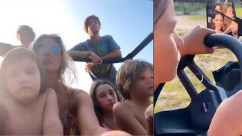 Indignación por el video del hijo de 8 años de Dolores Barreiro manejando