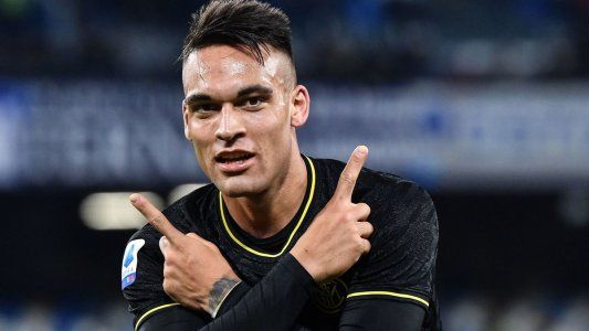 Lautaro Martínez continúa en estado de gracia: marcó otro gol para que el Inter gane un partido clave ante Napoli