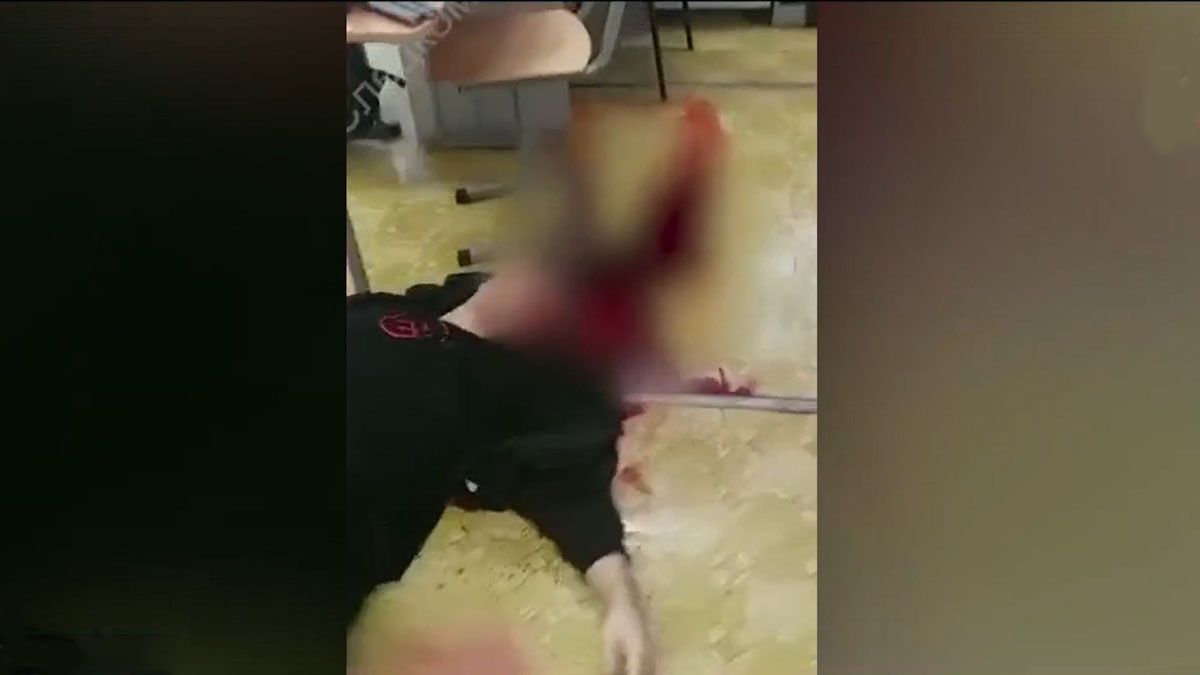 La policía difundió la imagen del atacante que se suicidó (Foto: Captura de TV)