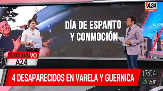 Misterio y horror en zona sur: 4 desaparecidos, 2 cuerpos calcinados y 2 familias desesperadas