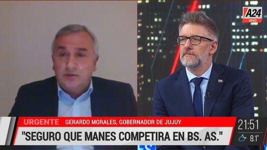 Gerardo Morales: Con Facundo Manes vamos a ir a las PASO