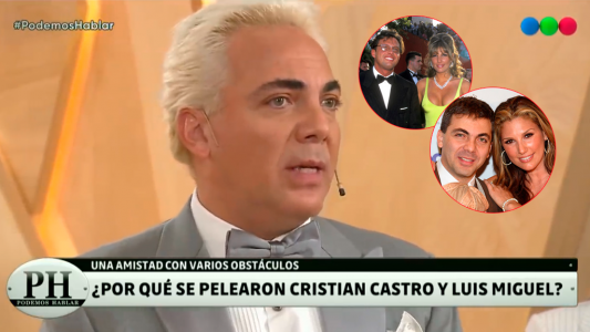 Cristian Castro reveló el motivo de la pelea con Luis Miguel: Me decepcionó