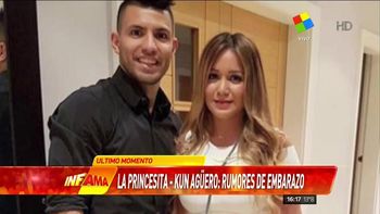 Karina la Princesita estaría embarazada del Kun Agüero