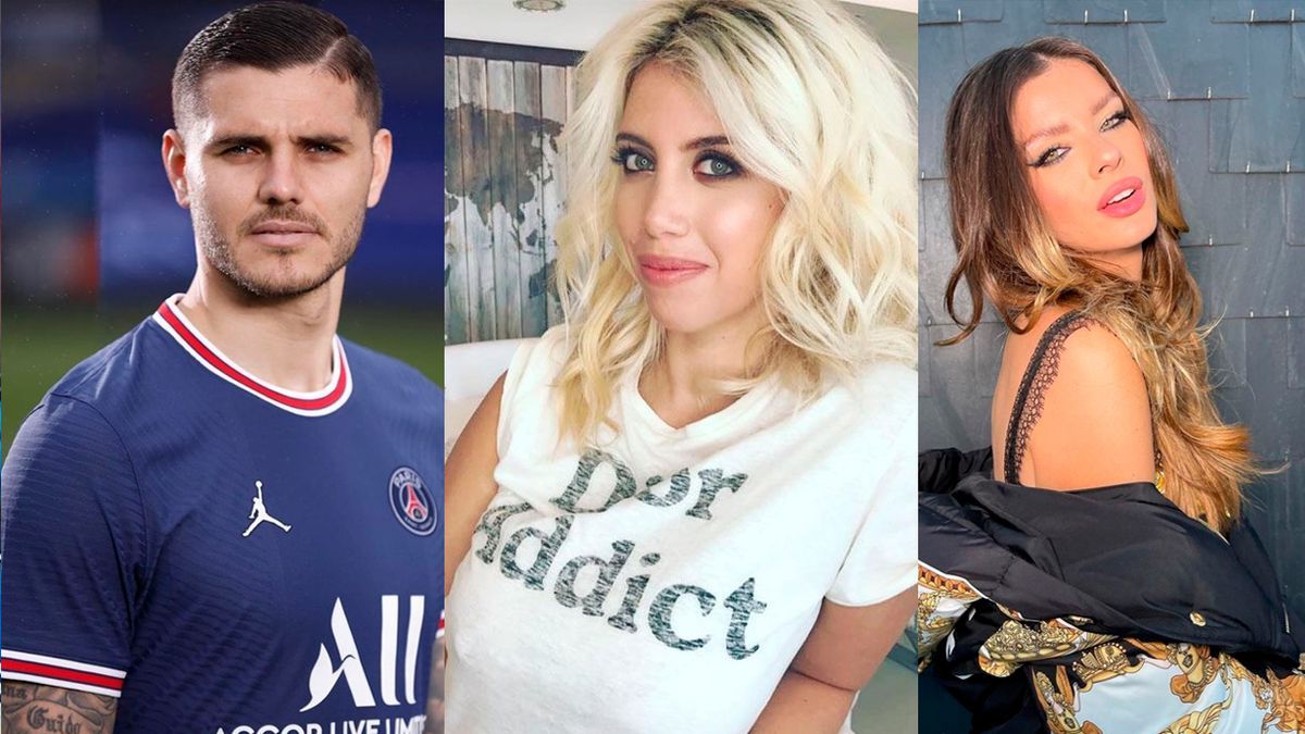 Mauro Icardi, Wanda Nara y China Suárez