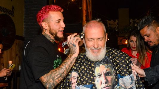 Las fotos del descontrolado festejo de Alex Caniggia junto a Melody Luz y sus amigos