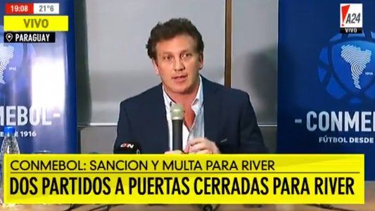 Alejandro Domínguez, presidente de la CONMEBOL: River-Boca se juega el 9 de diciembre en Madrid con ambas hinchadas