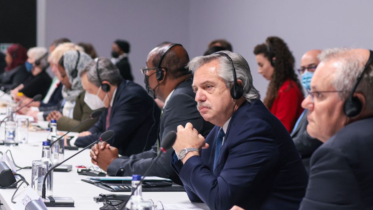 &nbsp;Alberto Fernández instó a los organismos multilaterales a comprometer al menos el 50% de sus préstamos a acciones ambientales (Foto: Presidencia de la Nación).