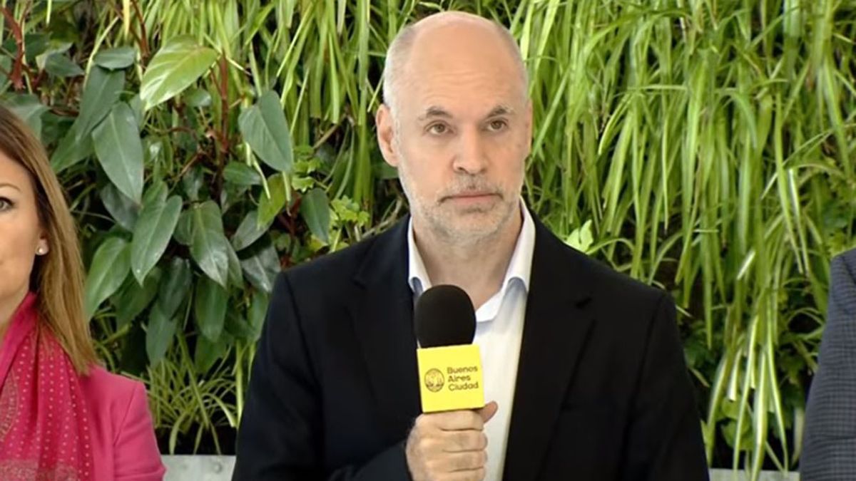 Horacio Rodríguez Larreta sobre el desacato del Gobierno al fallo de la Corte Suprema (Foto: captura de YouTube del Gobierno de la Ciudad).