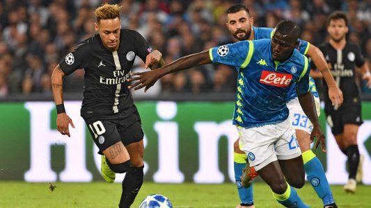 Nápoli y PSG volvieron a repartir puntos y emparejaron el grupo de la muerte