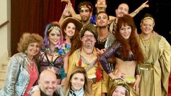 Los primos Natalie Pérez y José María Muscari en Mar del Plata