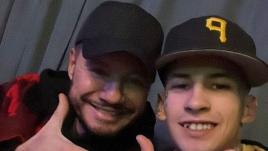 Marcelo Tinelli comió un asado en la casa de L-Gante en General Rodríguez: el video con el divertido momento