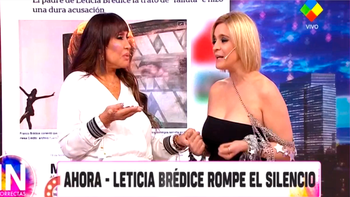 La reacción de Leticia Brédice con su padre que la llamó falluta