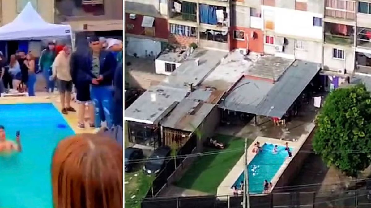 Una pileta clandestina y videos en Instagram: los lujos de una banda narco en Ciudad Evita.
