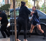 Violenta pelea entre dos familias tras una discusión de tránsito: se enfrentaron a los botellazos