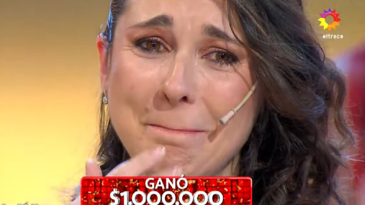 Los 8 escalones del millón: ganó el premio mayor y conmovió a todos con una triste noticia