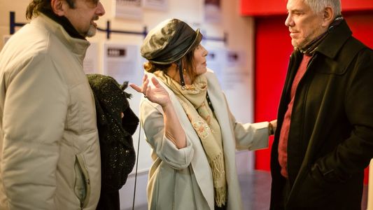 Arnaldo André visitó a Luisa Kuliok