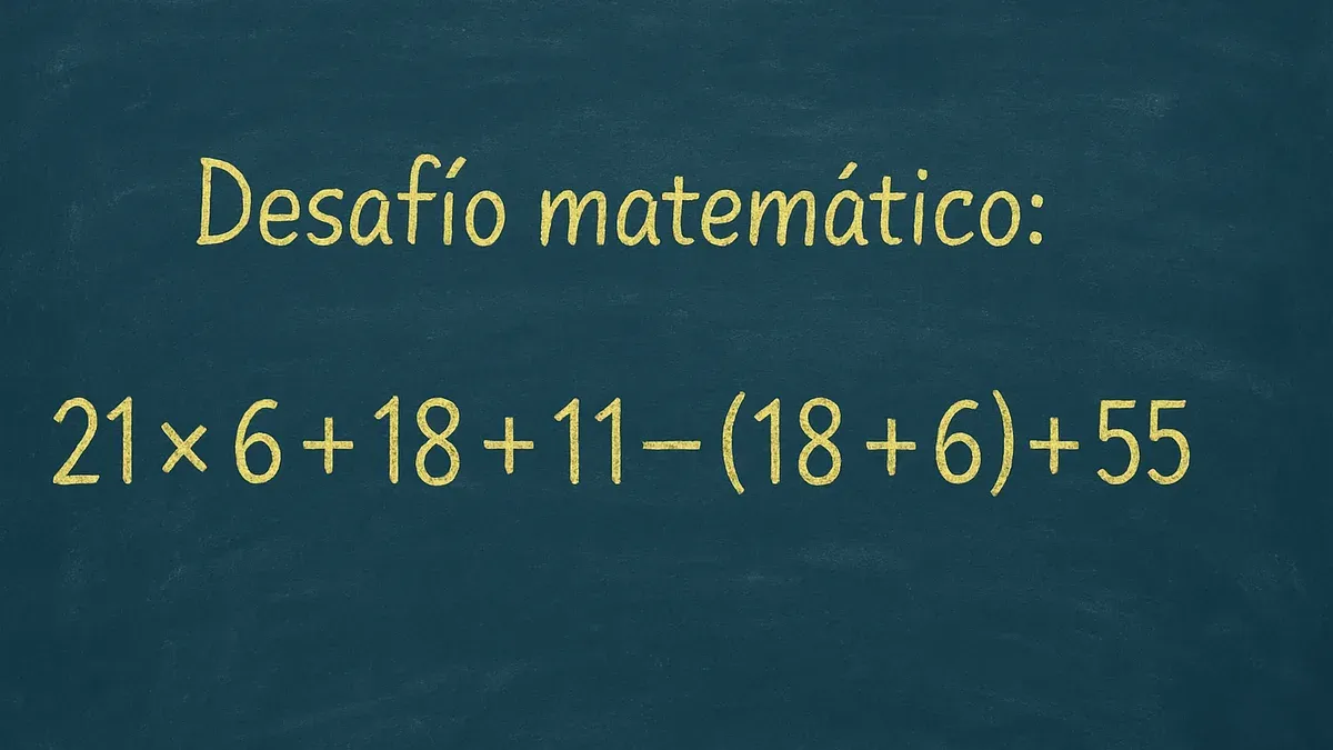 La regla esencial para resolver este desafío matemático es conocido como PEMDAS (por sus siglas en inglés) o jerarquía de operaciones.