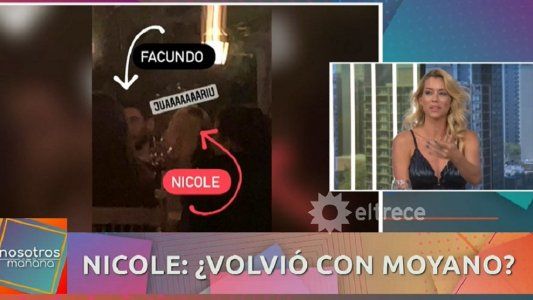 Nicole Neumann se refirió al reencuentro con Facundo Moyano: Hablamos como viejos amigos