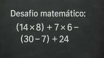 Desafío matemático: la cuenta es fácil, pero muchos cometen un error frecuente
