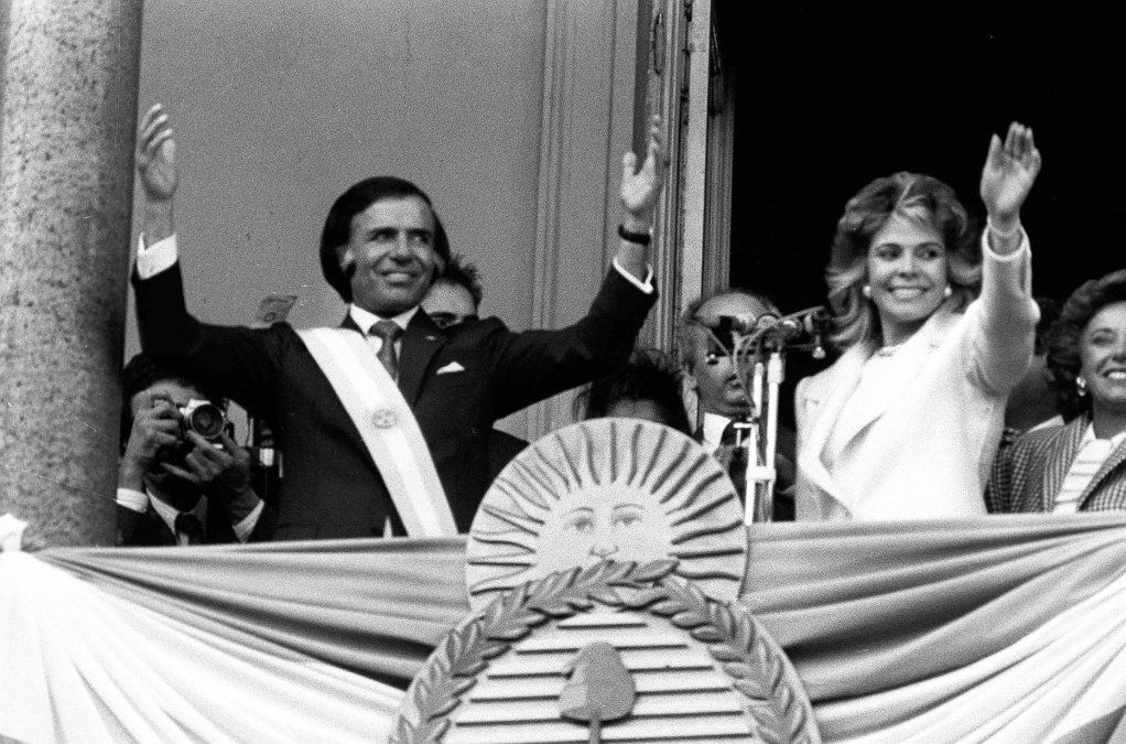 Alberto Fernández decretó tres días de duelo nacional por la muerte de Menem